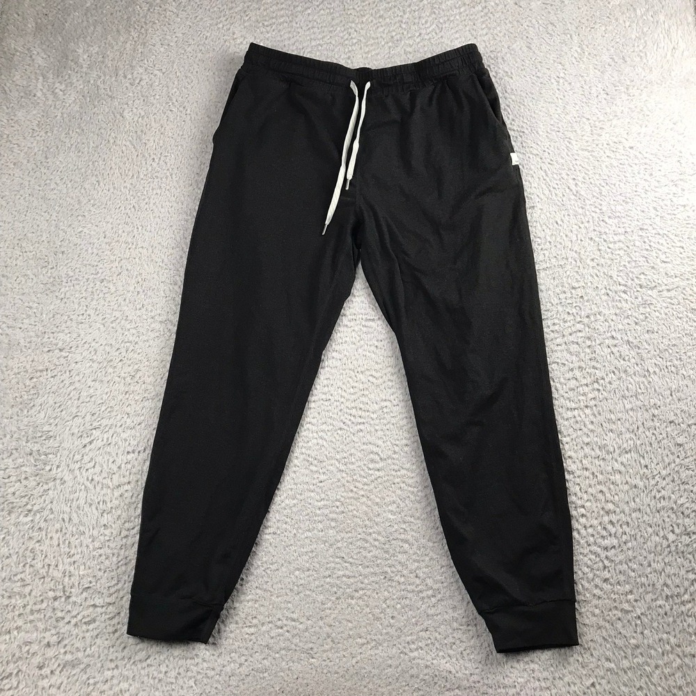 Vuori Performance Joggers Women M (29x25) Black Activewear Sweatpants *FLAW